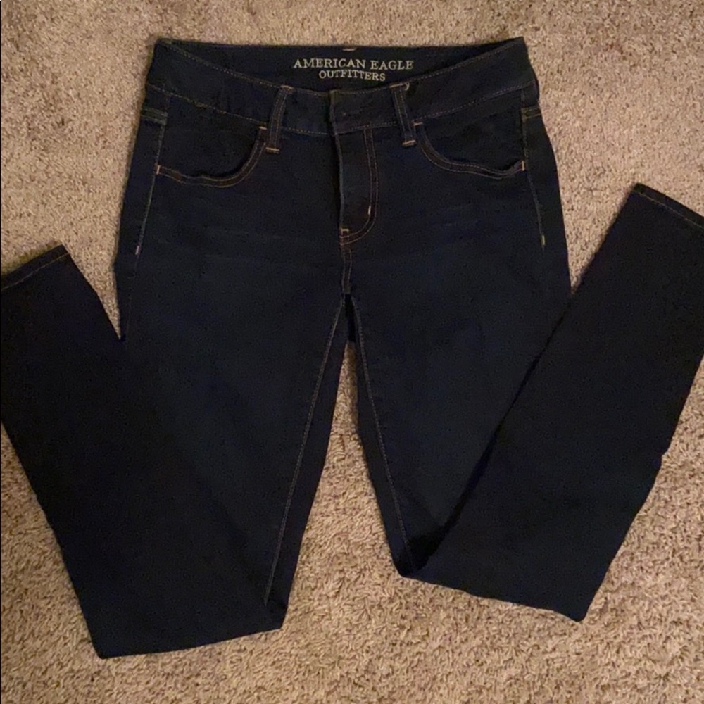 AE Jegging Super Stretch Blue Jeans